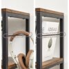 VASAGLE Bücherregal 6‑Ebenen Industrie‑Design 30×120×170 cm vintagebraun‑tintenschwarz