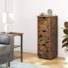 VASAGLE Badezimmerschrank 3‑fach Schubladen, 3 Ebenen, rustikales Design 30x30x80 cm