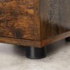 VASAGLE Badezimmerschrank 3‑fach Schubladen, 3 Ebenen, rustikales Design 30x30x80 cm