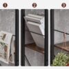 VASAGLE Bücherregal 5‑Ebenen offenes Industrie‑Design Standregal
