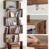 VASAGLE Bücherregal 6 Ebenen 24 × 70 × 191 cm freistehend, modern
