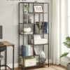VASAGLE Bücherregal 6‑fach Standregal aus Spanholz 30 x 80 x 180 cm