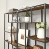 VASAGLE Bücherregal 6‑fach Standregal aus Spanholz 30 x 80 x 180 cm