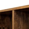 VASAGLE Bücherregal 6‑Fächer Treppenregal rustikales Braun für Büro & Wohnraum