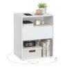VASAGLE Nachtschrank mit Schublade, werkzeuglose Montage, Toolless‑Technologie