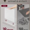 VASAGLE Nachtschrank mit Schublade, werkzeuglose Montage, Toolless‑Technologie